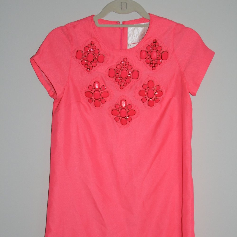 Karta Pink Jeweled Dress